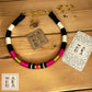 Collana singola - Cleopatra - Fuxia rosa gold oro