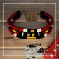 Collarino Iconic - Cleopatra - Rosso Borgogna Oro Gold