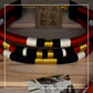 Collarino Iconic - Cleopatra - Rosso Borgogna Oro Gold