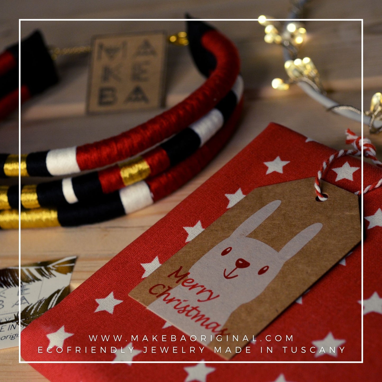 Collarino Iconic - Cleopatra - Rosso Borgogna Oro Gold