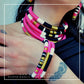 Bracciale Tri Cairo - Fuxia rosa oro gold