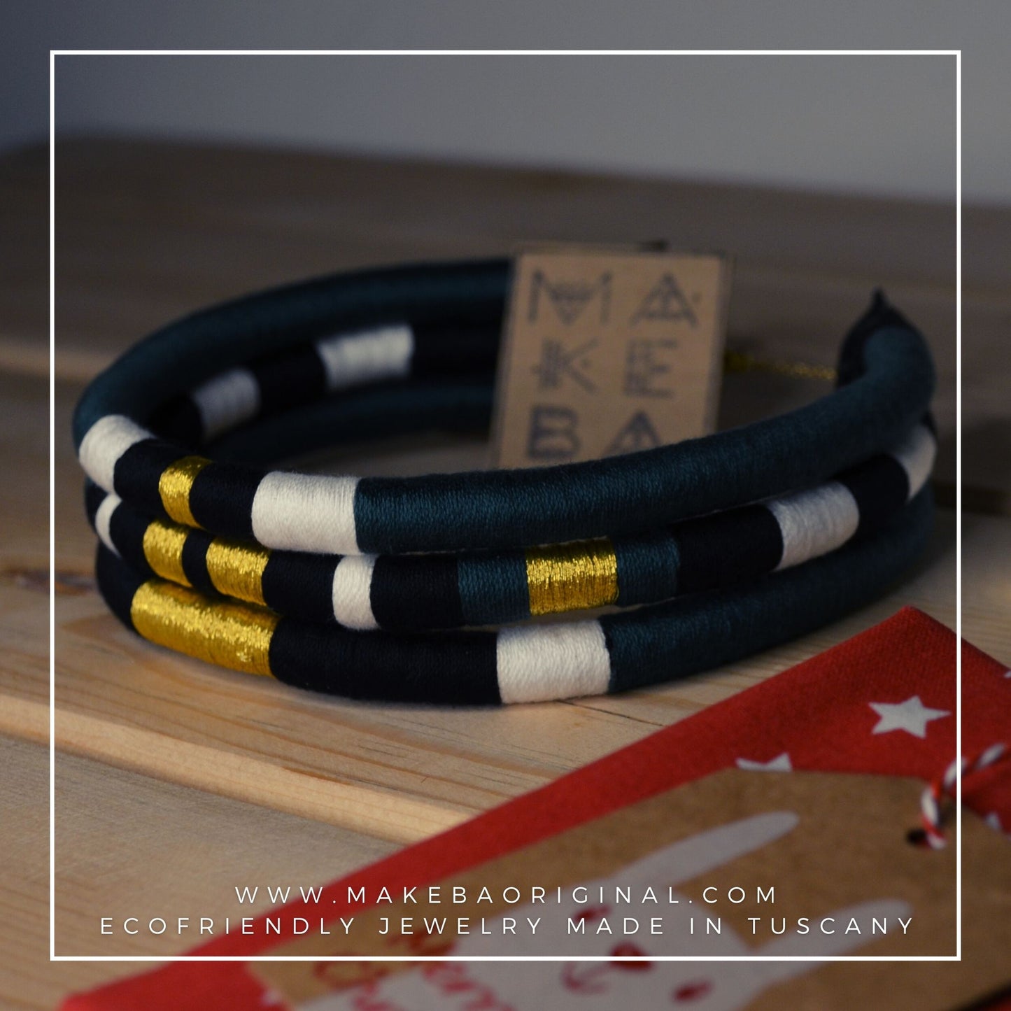 Collarino Iconic - Cleopatra - Verde Bosco Oro Gold