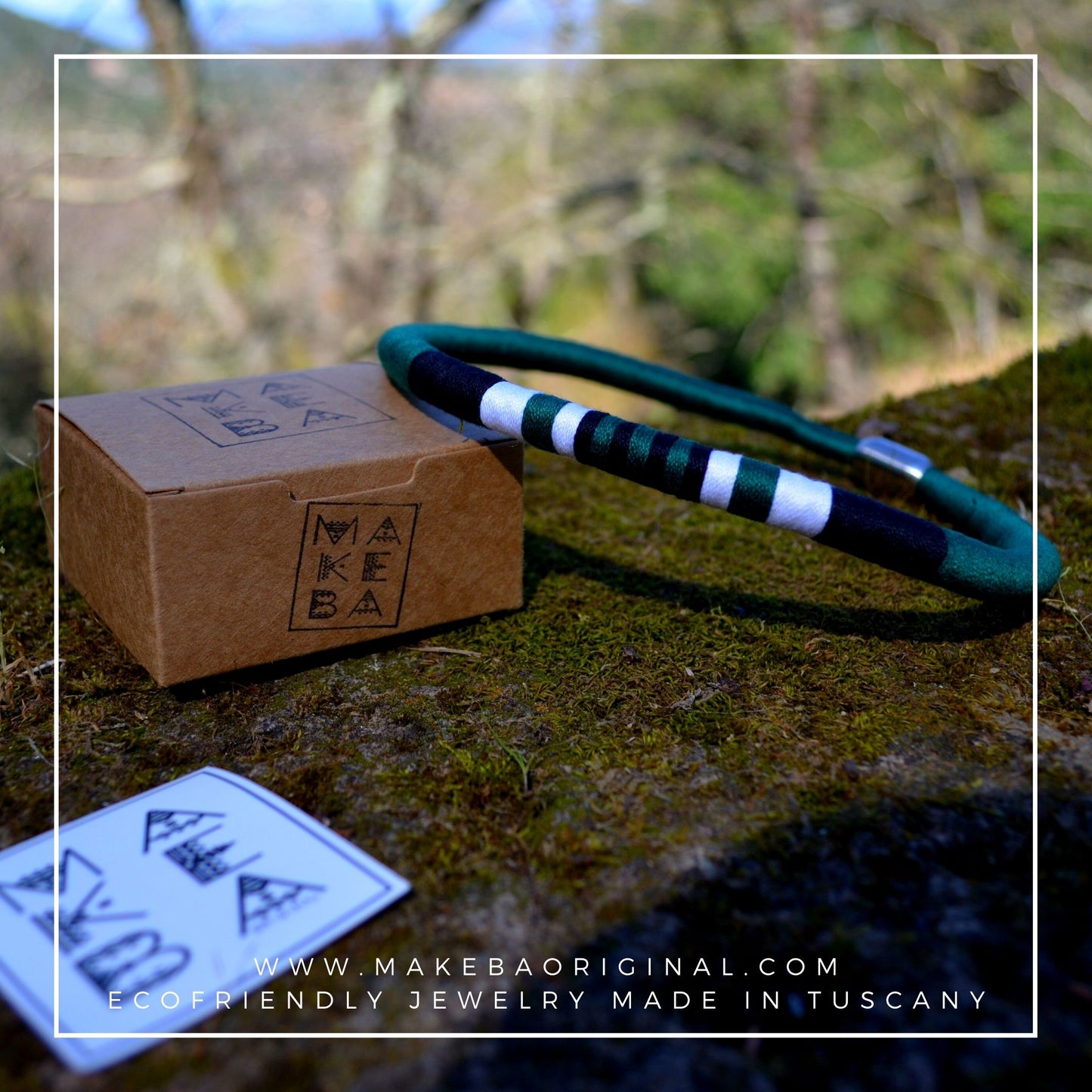Collana Cobra Trap - Verde bosco