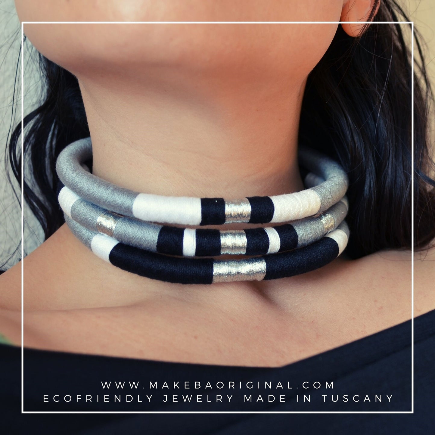 Collarino Iconic - Cleopatra - Grigio Argento Silver