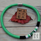 Collana Cobra Trap - Verde prato