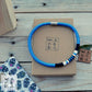 Collana Cobra Trap - Blu elettrico