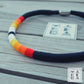 Collana Singola Zoe - Rosso Arancio Giallo