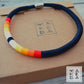 Collana Singola Zoe - Rosso Arancio Giallo