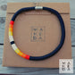 Collana Singola Zoe - Rosso Arancio Giallo