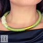 Collana singola - Habibi - Verde Oliva oro gold